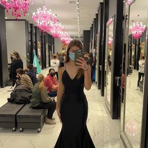 Elegant Black Prom Dress